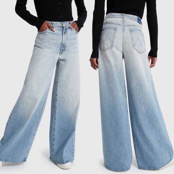 NWT MOTHER Denim The Undercover Wide-Leg Jeans in Mercy Size 24, 25, 27, 28 - Picture 14 of 14